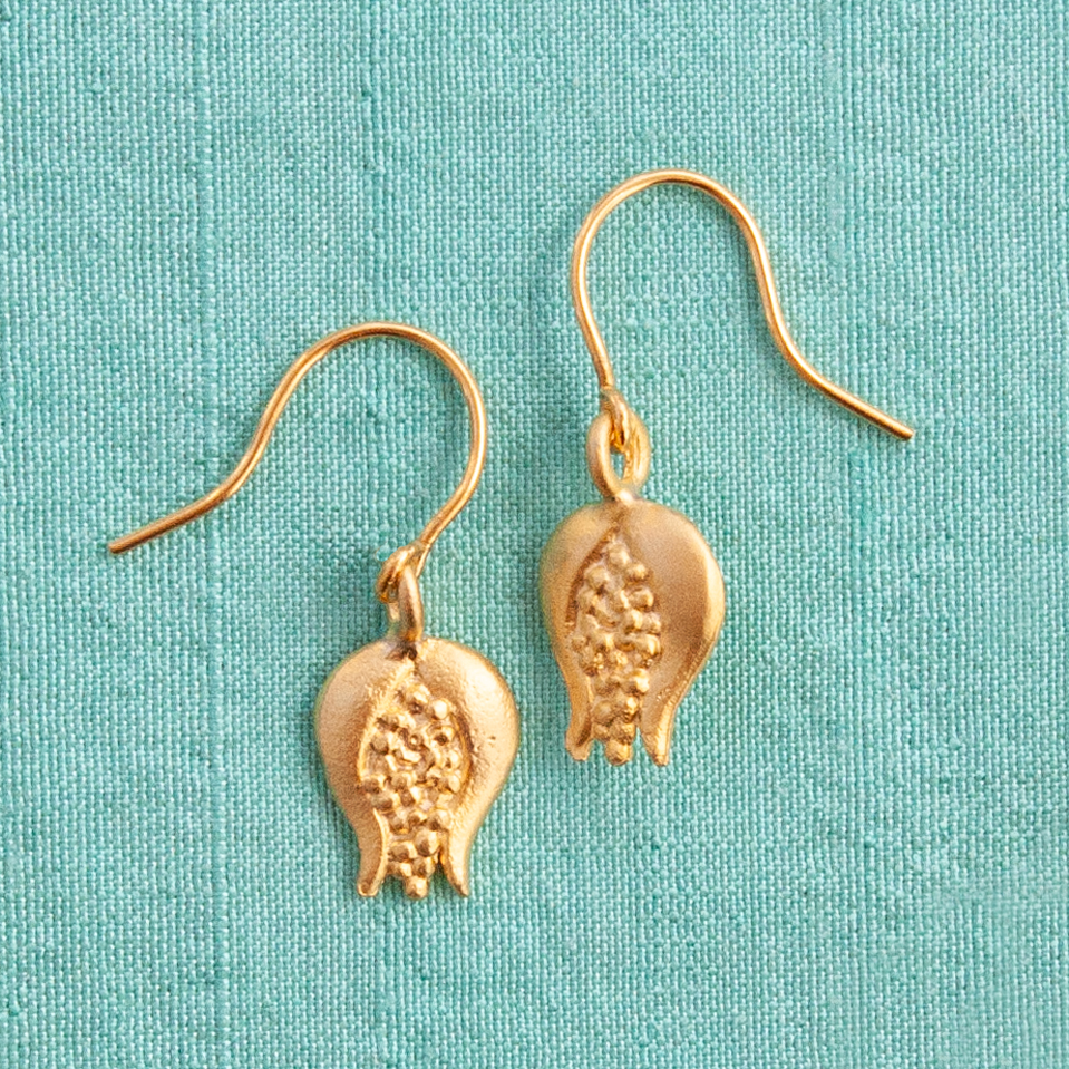 Sunburst Earrings - Featured on the Daily Connoisseur Elegant Dressing for Dressy Occasions video